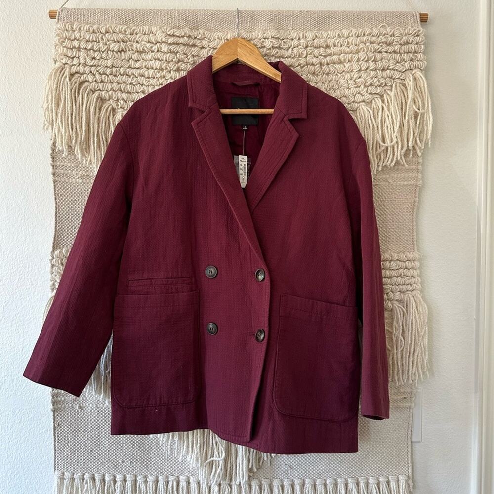 Madewell Hayfield Double Breasted Blazer NWT